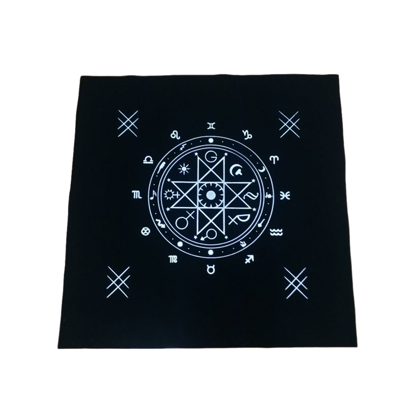 Tarot Tablecloth/Bag Aspect Astrology Beautiful Pattern Game Tarot Board Game Accessorie