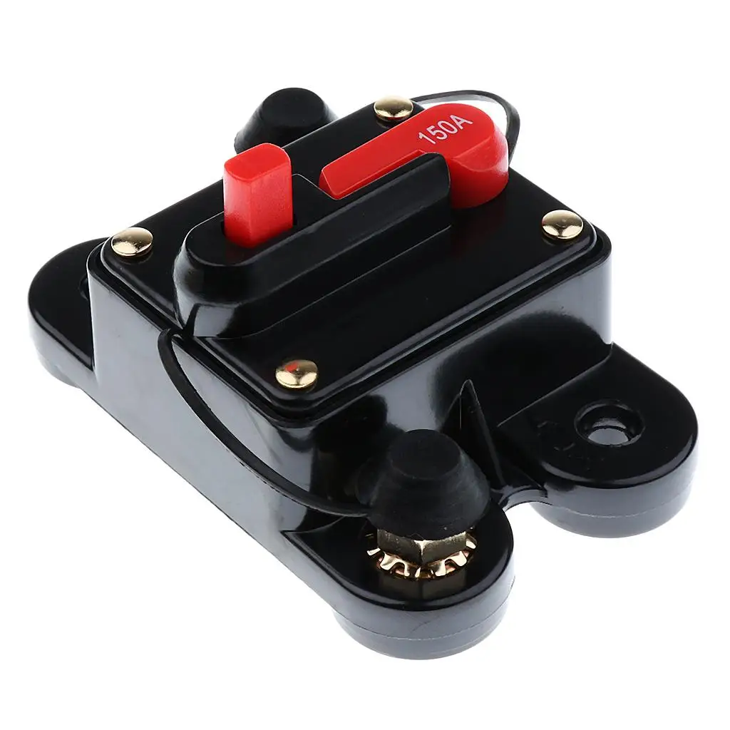 Stereo Audio 150AMP Circuit Breaker Safety for 12V-24V Car Auto Boat Motor