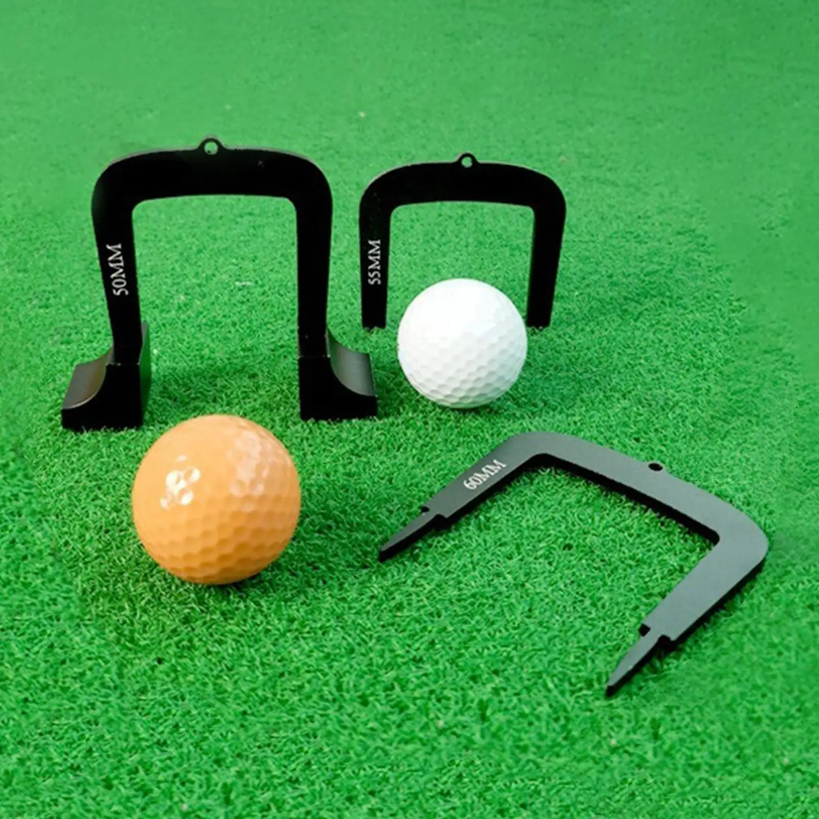 3Pcs Golf Putting Gates Putter Target Practice Supplies Golf Accessories