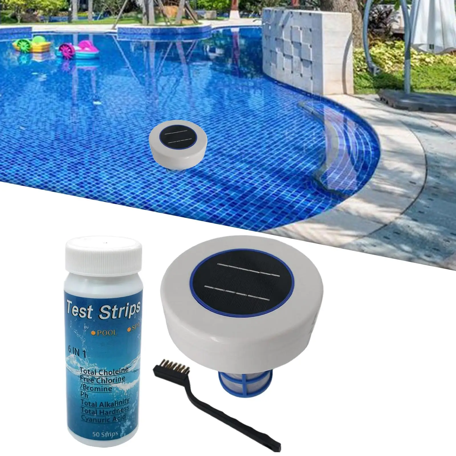 Swimming Pool Solar Pool  Kills   Keeps  Copper  Powered Pool Clarifier for s