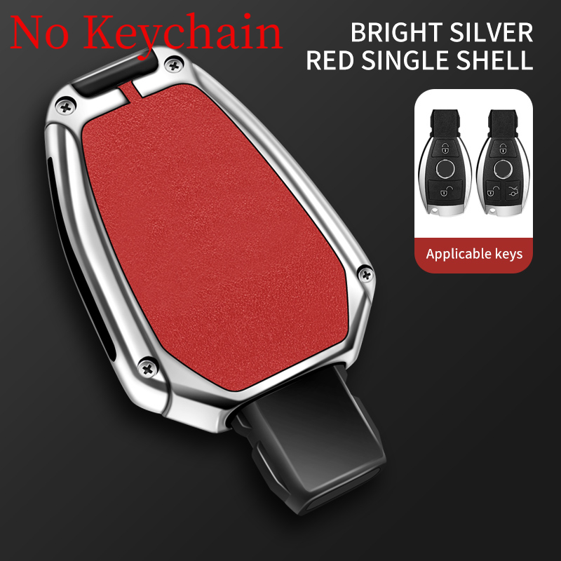 Custodia per chiave auto in pelle metallica Shell per Mercedes Benz W204 W221 W205 W176 W212 W463 A B C E classe S GLA CLA GLK GLC CLS 23 Custodia per chiave auto in pelle metallica Shell per Mercedes Benz W204 W221 W205 W176 W212 W463 A B C E classe S GLA CLA GLK GLC CLS - S1a221ded0aa34766b1f04ef11cb9e4acj