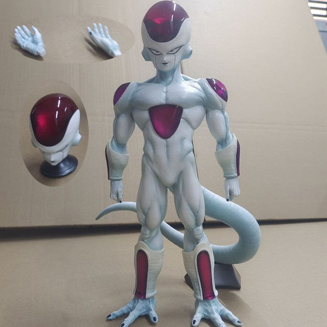 Figura Luminária Freeza Forma Final Dragon Ball Z 35cm Nova