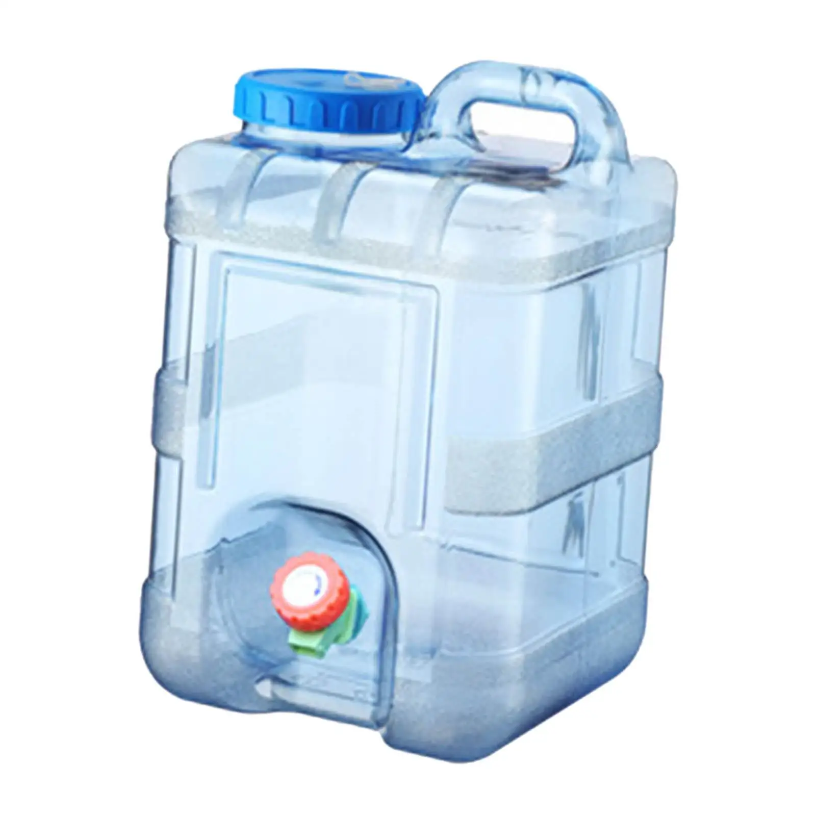 Portable Camping Water Storage Jug, Water Carrier  Water Tank with Faucet 15L Water Container for Picnic, Car ,Bathing,  ,RV