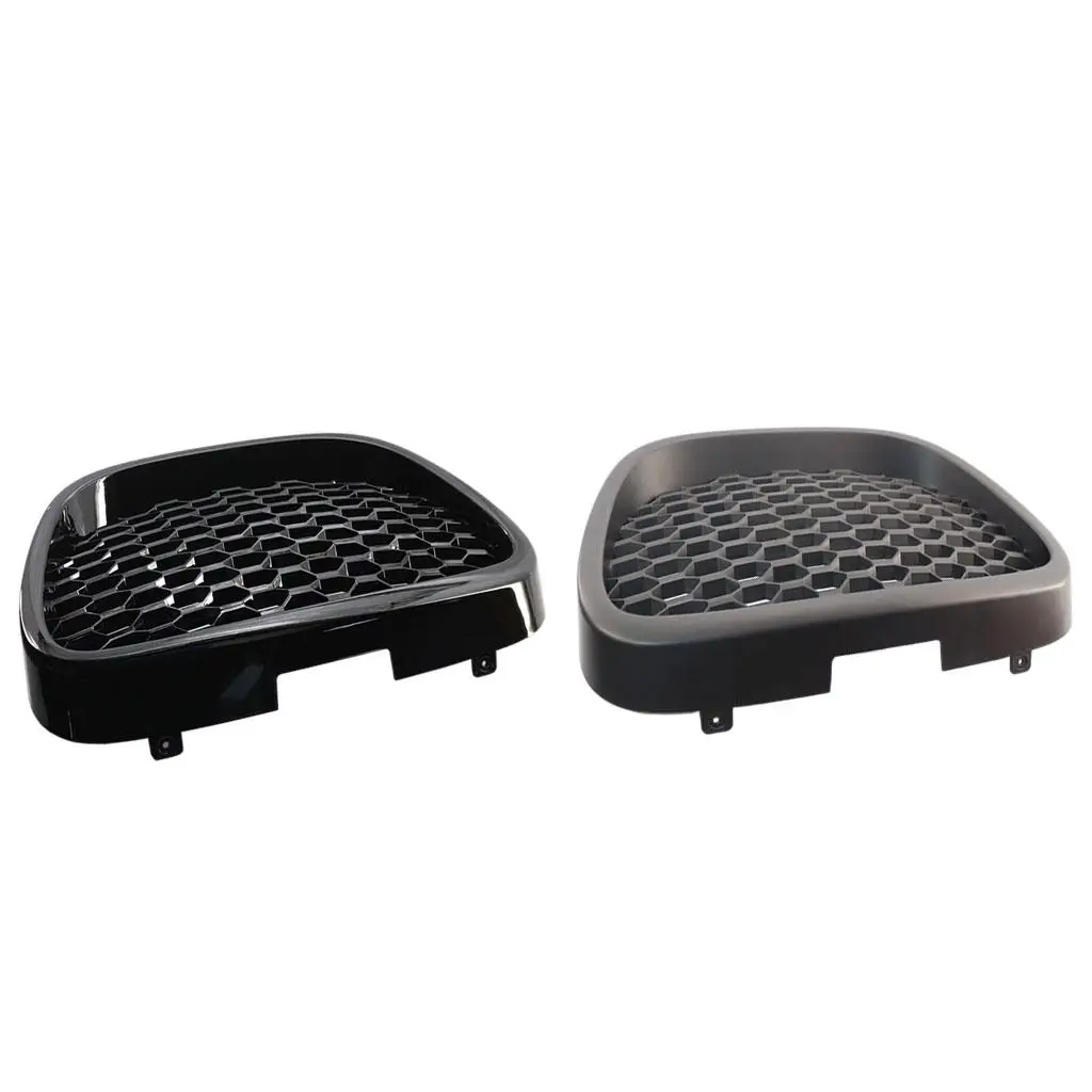 Honeycomb Grill Grille, Black Badgeless Sport Grills, Fit for 06-2009erior accessories  Car Styling