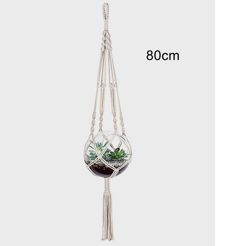 Jardinières Murales Suspendues – Lot De 2 Pots En Résine PP, Design Rotin, Avec Drainage Et Crochets, Pour Balcon, Cuisine, Décoration - 4
