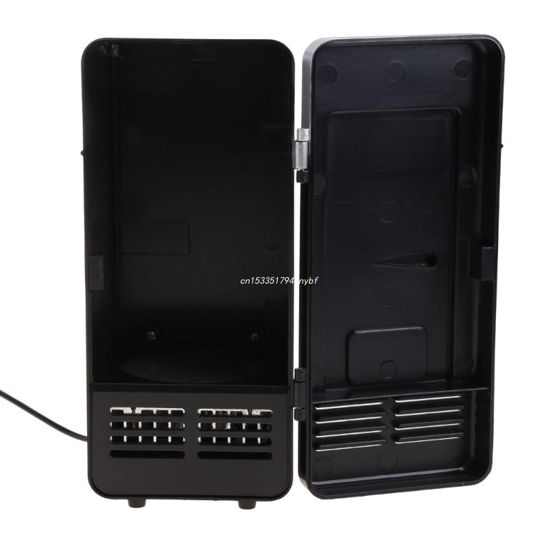 Title 9, USB Mini Fridge Refrigerator with LED Light Fri...