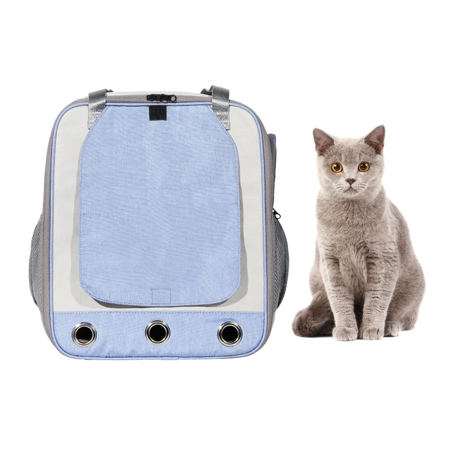 Comfortable Pet  Backpack Airline-Approved Shoulders Bag Handbag Cage for Dogs and Cats, Puppy Puppy Bunny Hiking Outdoor Use