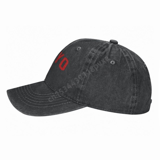 Tokyo Japan Graphic Trendy Unisex Adult Charcoal Washed