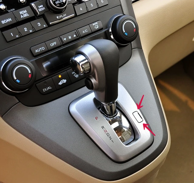 Gear Shift Panel Cover For Honda Crv 2007-2016 Gear Shift Unlocking Cover  Trim Lever Lock Small Cap - Gear Shift Collars - AliExpress