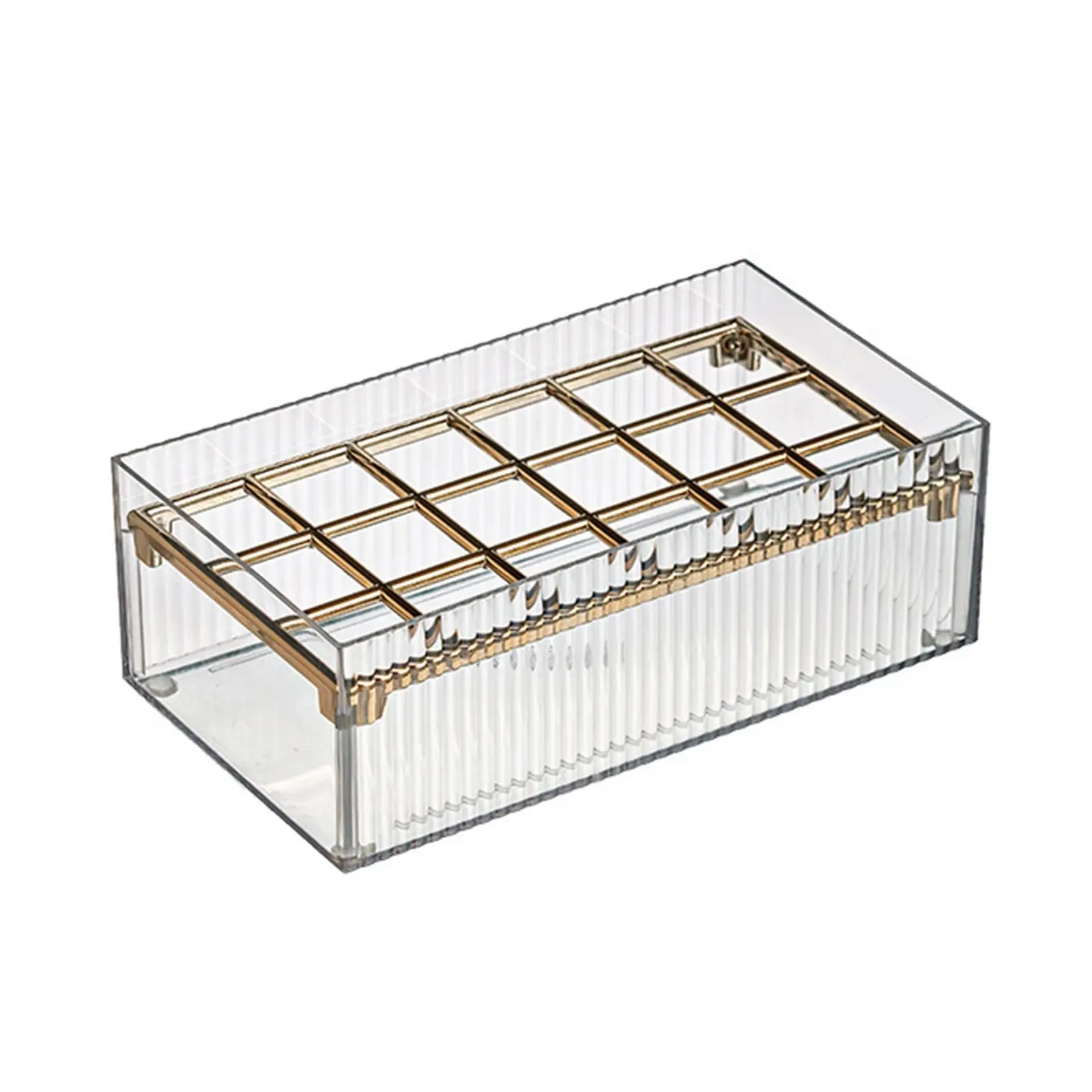 Lipstick Case Makeup Cosmetic Organizer Detachable Desk Storage Box for Mascaras