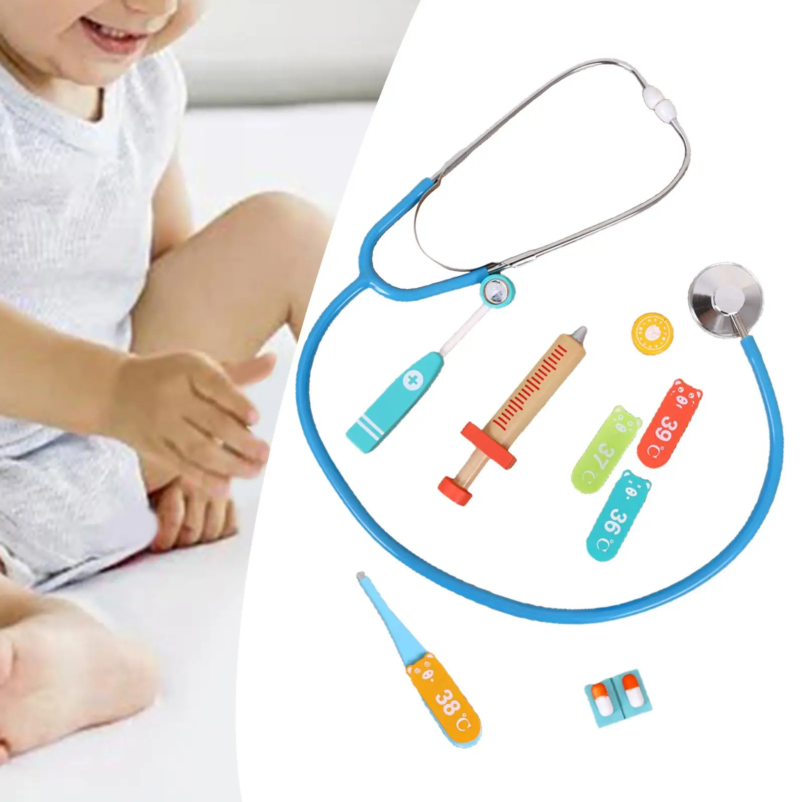 Simulation Doctor Toy Social Skills Develop Early Educational toys Boys