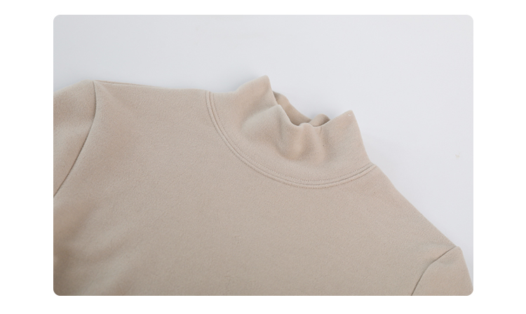 CHIC VEN Women Sweatshirt Turtleneck Pullovers Casual Solid Dralon Warm Bottom Blouse Office Lady Tops Autumn Winter 2023