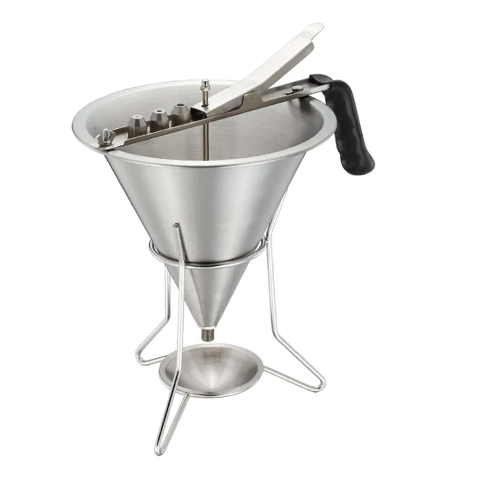 Baking Funnel Dispenser ,with Stand Cooking Funnel Balls Making Kitchen Supplies