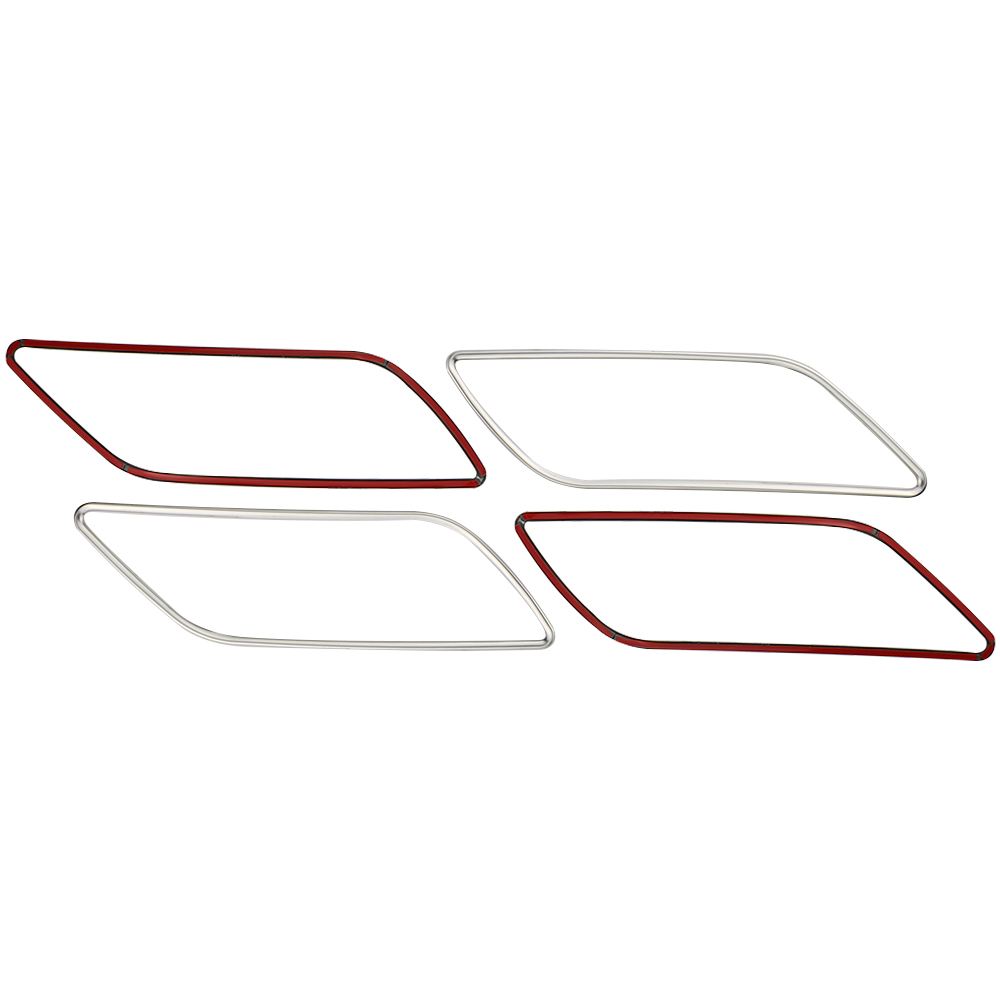 4 Teile/satz Edelstahl Auto Türgriff Dekoration Trim Ring Aufkleber Fall für Audi A3 8V 2013-2019 Aufkleber zubehör – Detail 6