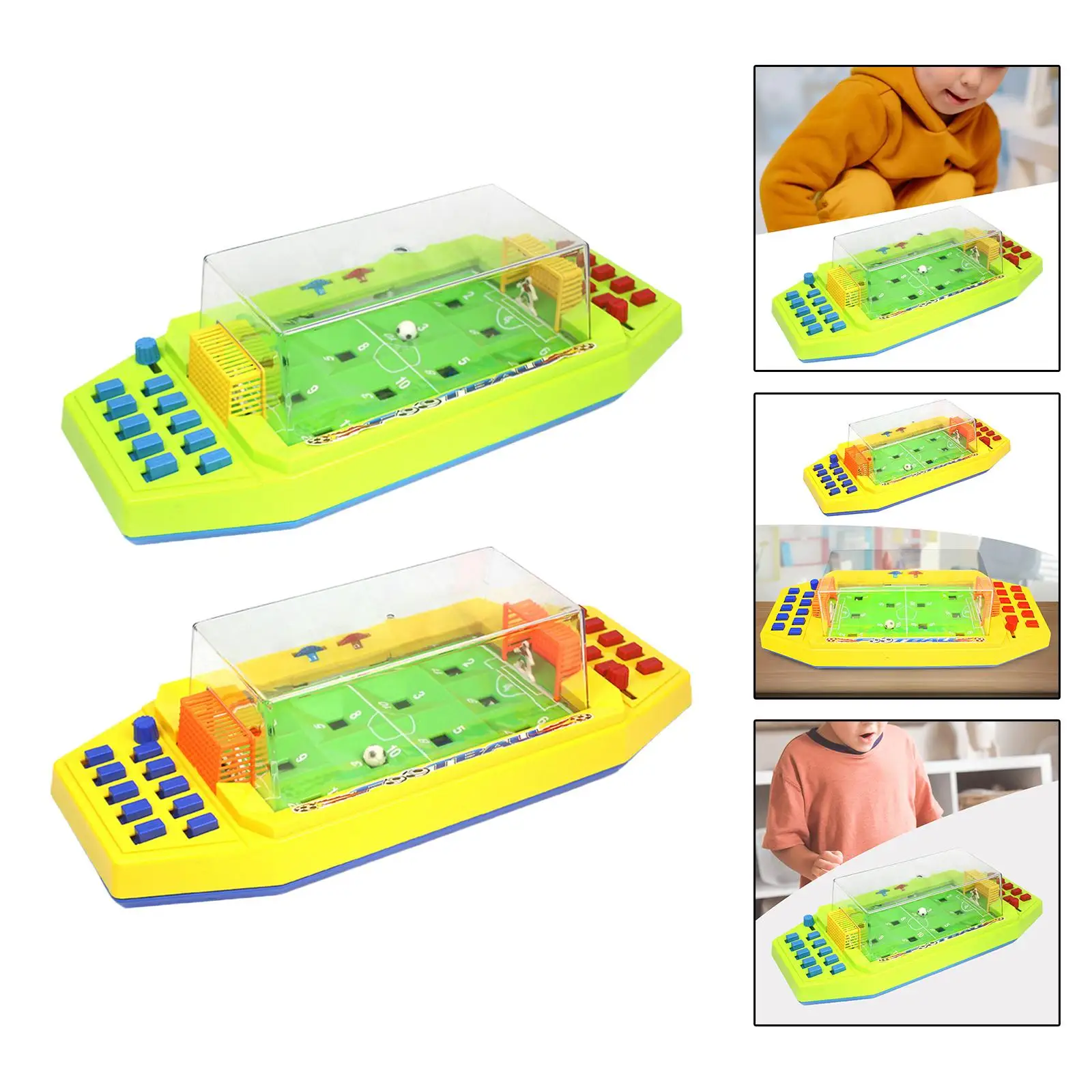 Soccer Tabletop Game Hand Eye Coordination Football Board Game Parties Family Game Kids Adults Two Players Entertainment
