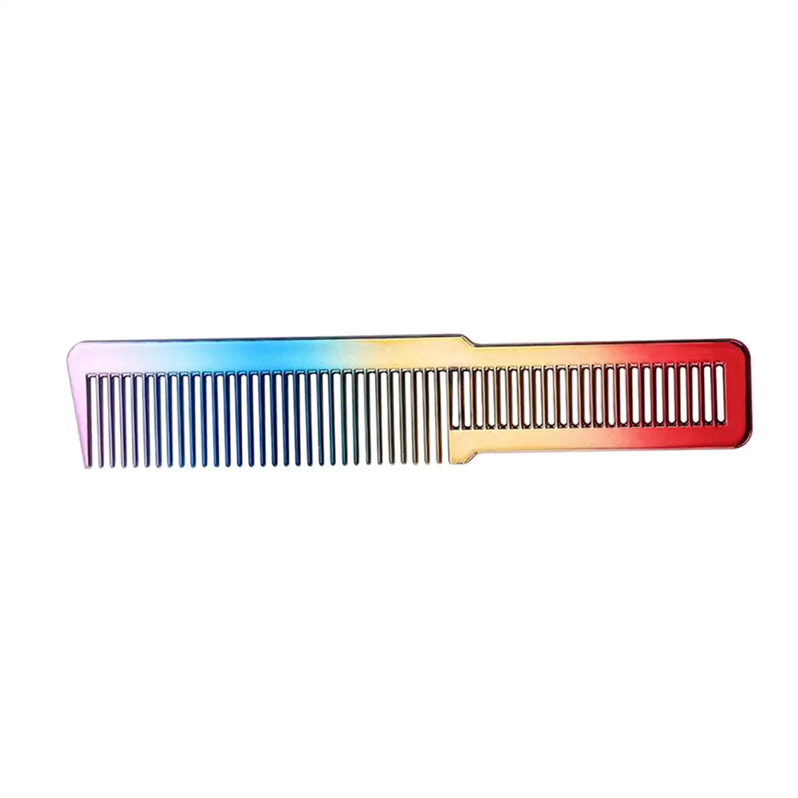 2x Electroplating Hair Cutting Comb Salon Hairdressing Comb Barber Comb   Comb