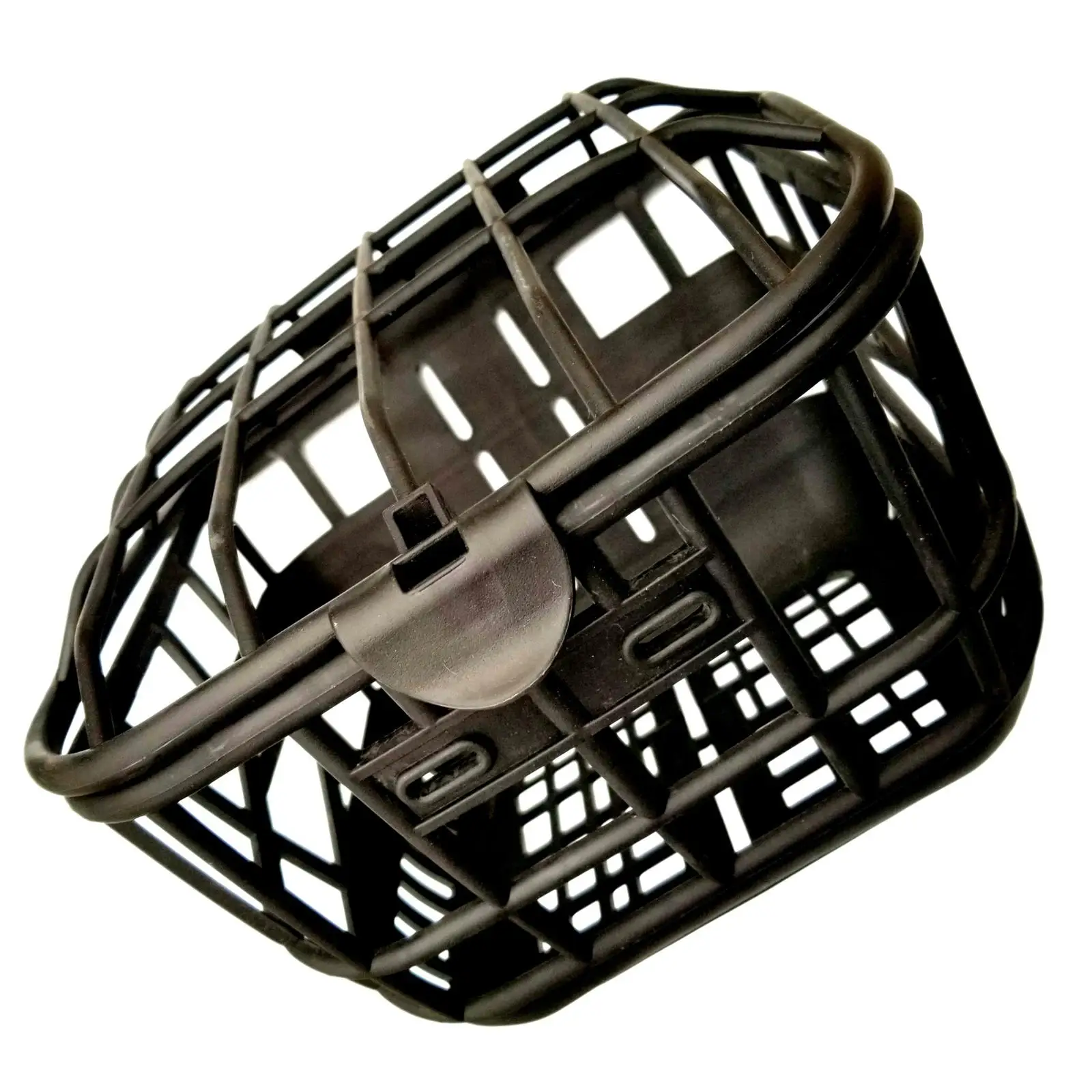 Electric Bike Basket with Lid Plastic Bicycle Handlebar Basket Front Basket