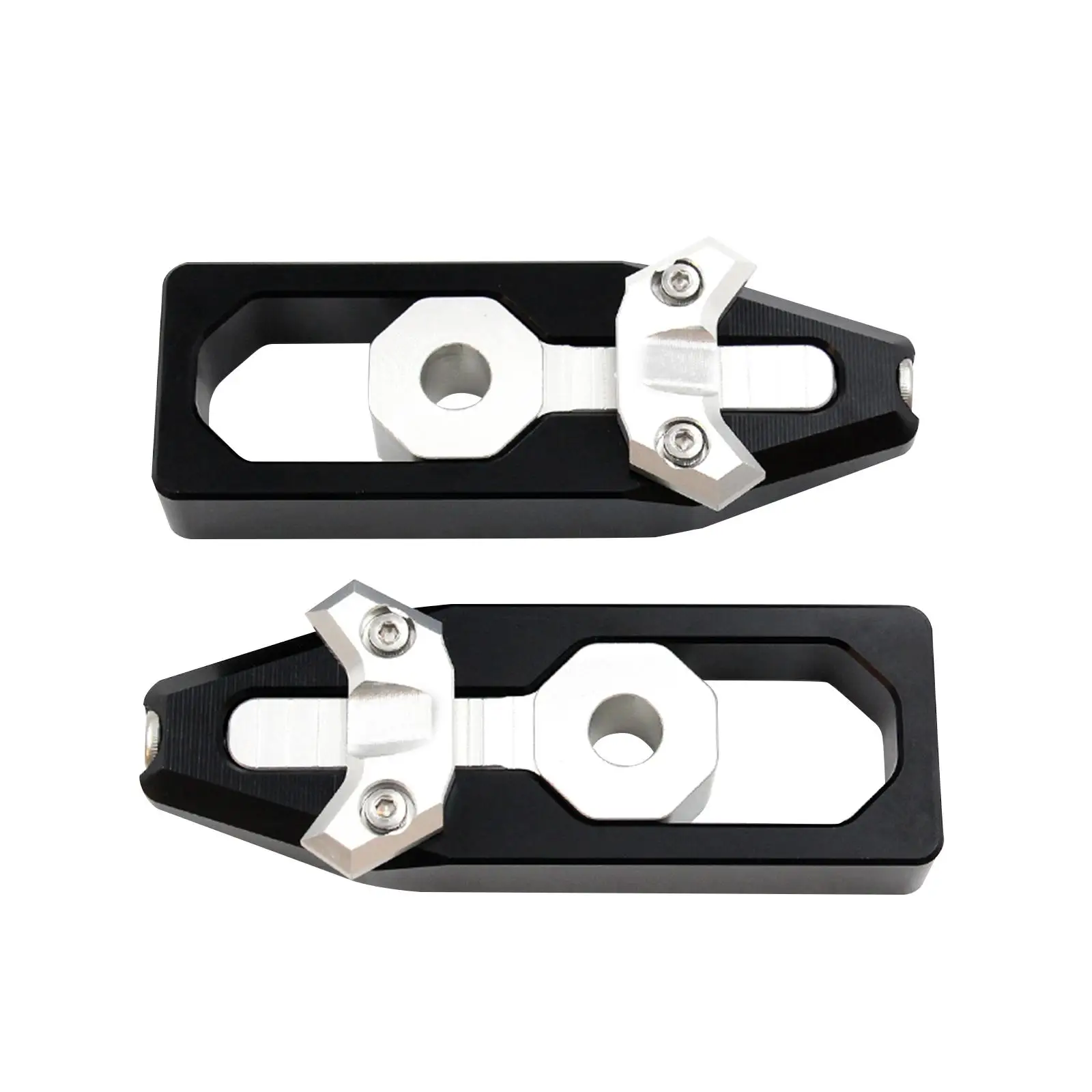 2 Pieces Motorcycle Chain Adjusting Tool Multifunction Chain Adjuster Chain