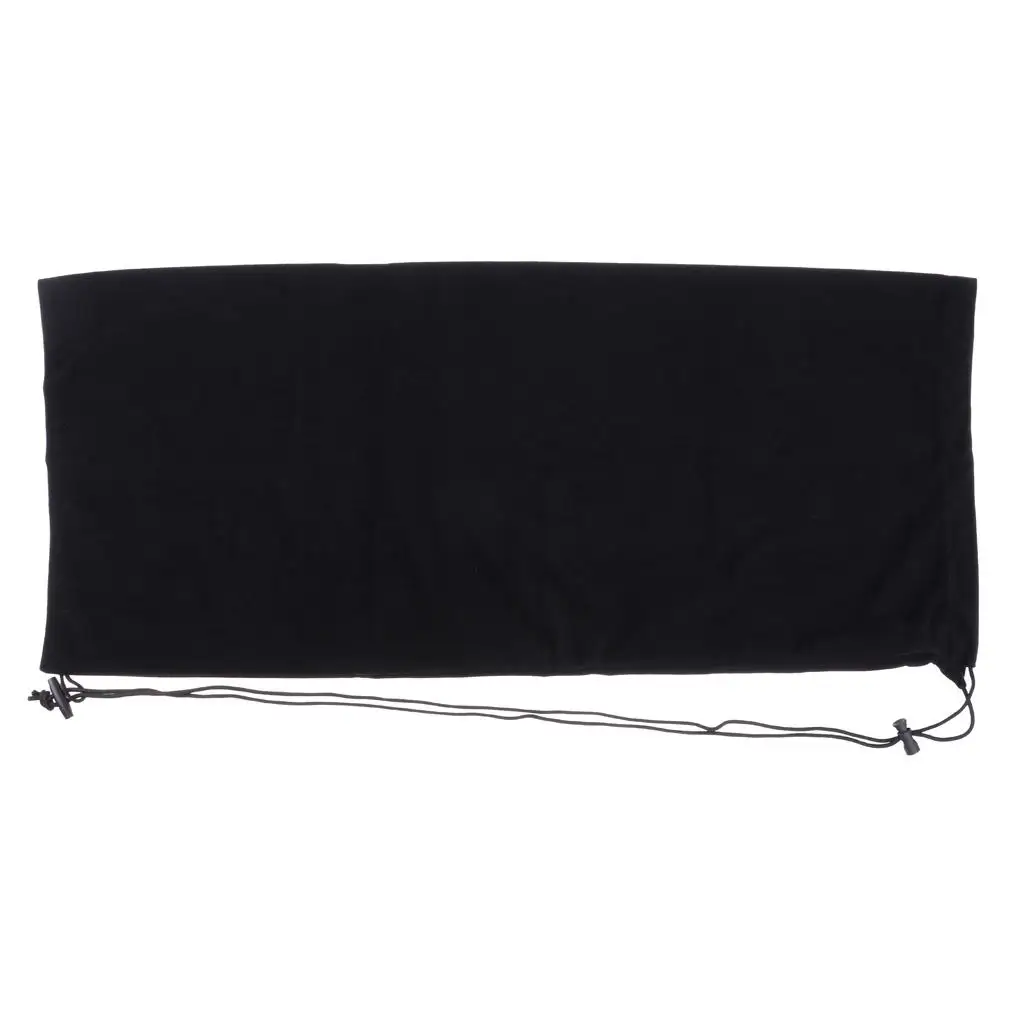 Racket Bag Badminton Tennis Squash Tennis Bag with Drawstring Black 80 X