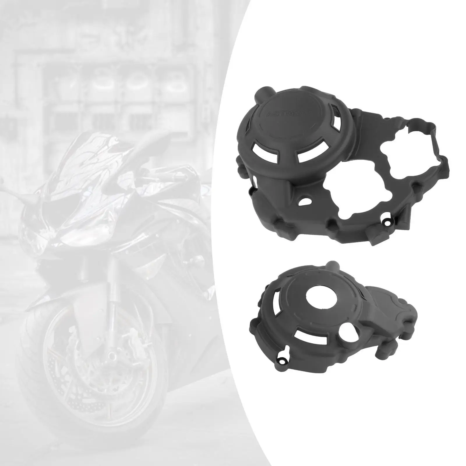 Motorcycle Engine Protector Cover Easy to Install Guard Case for Honda Crf250L 300L