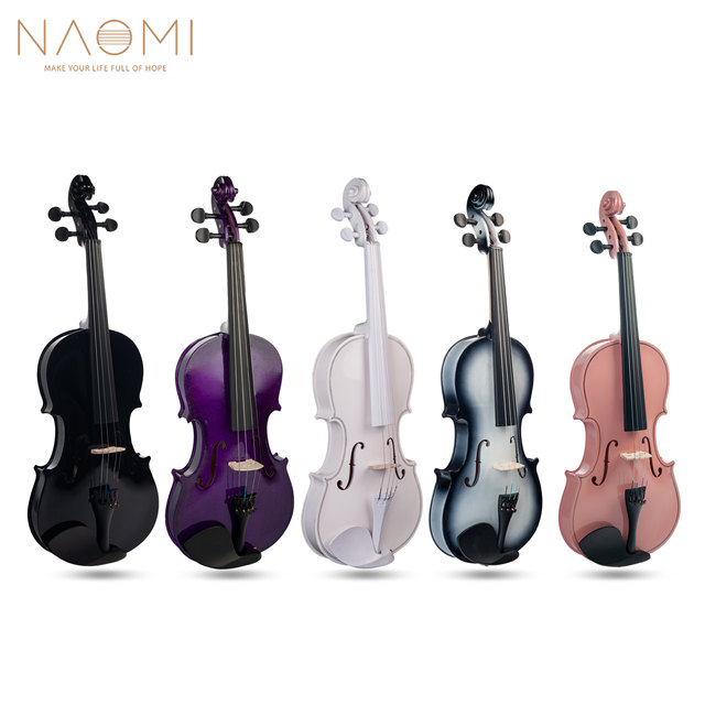 Naomi-アコースティックバイオリンのセット,木製のバイオリンの