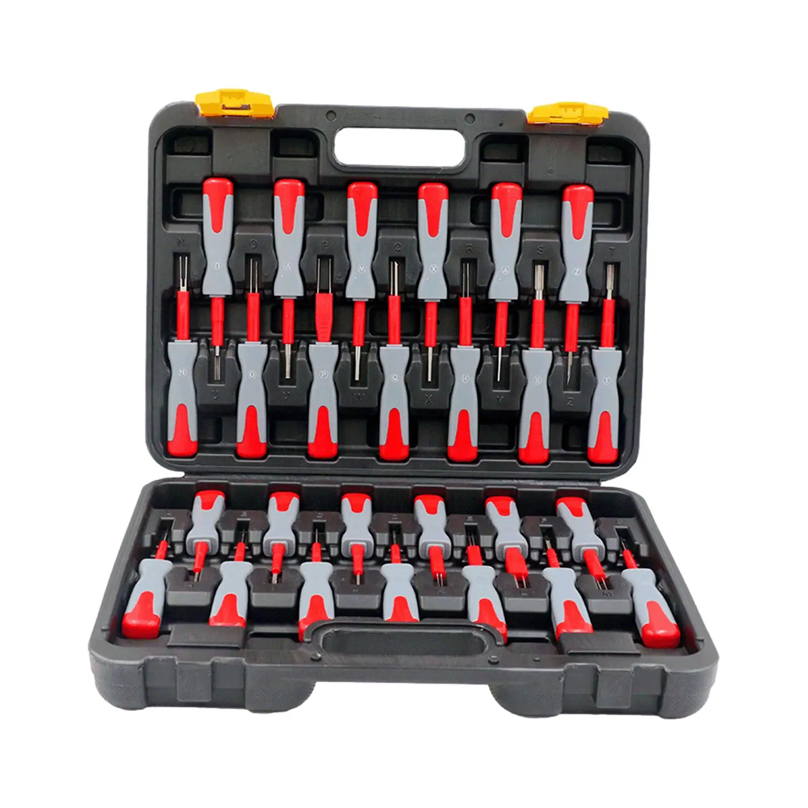 26Pcs Car Terminal Removal Tool Kit Other Household Devices for Car Connector Terminal Car Repair Extractor Plastic Handle