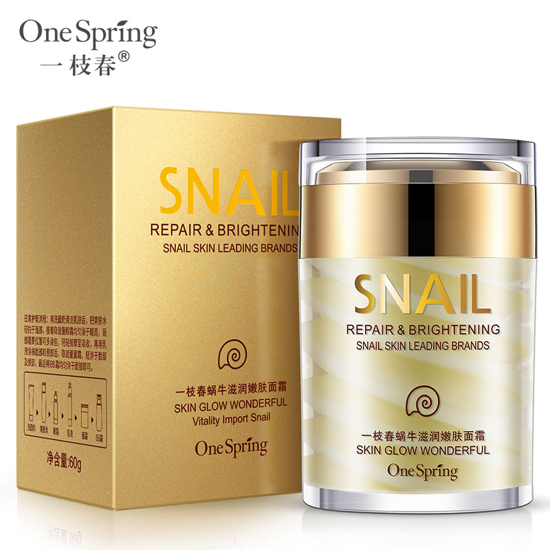 Best of OneSping Snail Face Cream 24K Gold Eye Cream Moisturizing Anti Puffiness Anti Wrinkle Aging Remove Dark Circle Facial Care Cream Reviews & Tips