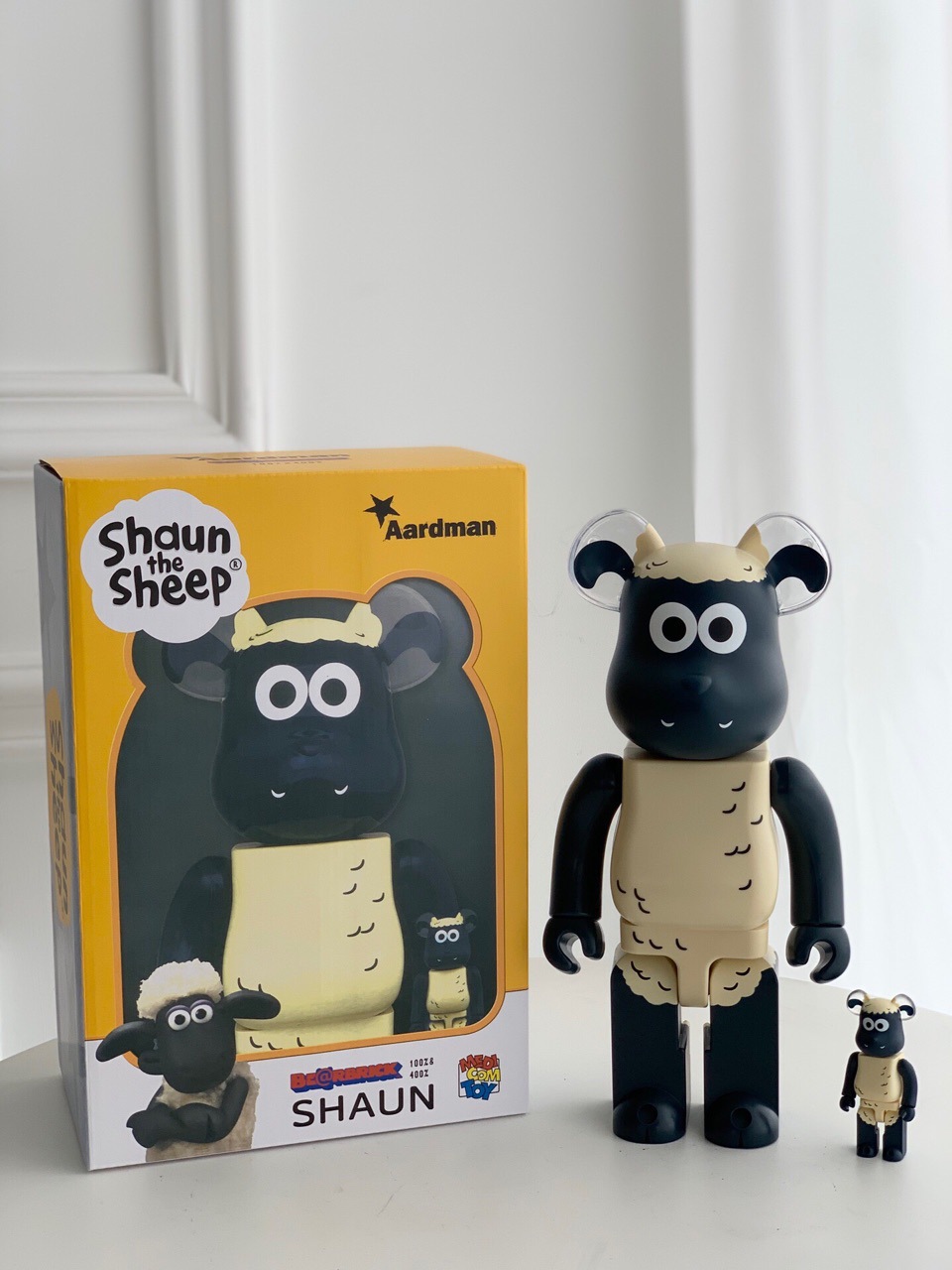 Bearbrick, Мультяшные овцы, строительные блоки, медведь 400%, 28 см, модное  женское украшение, 400% + 100%, Подарочные игрушки