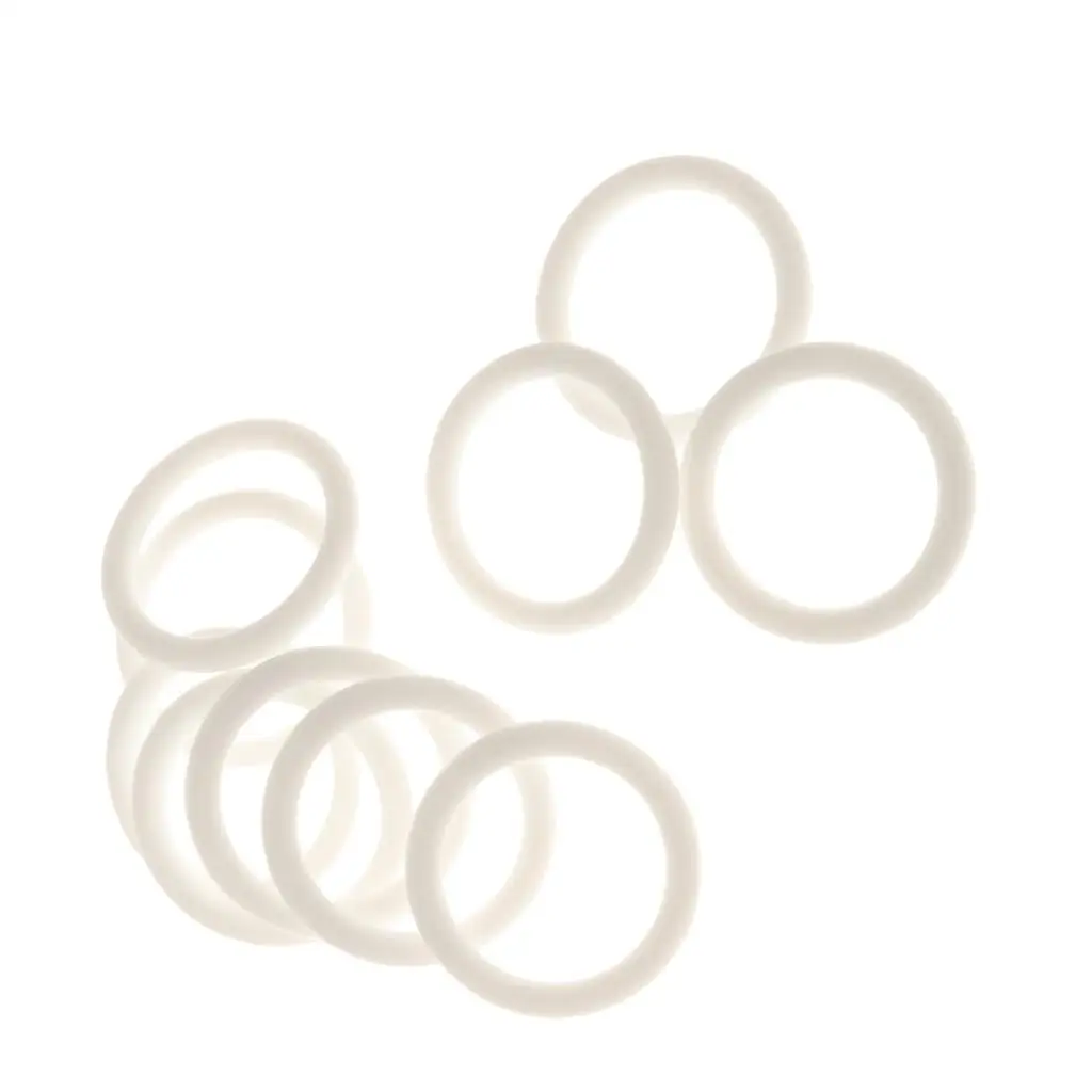 10Pcs Silicone Baby Pacifier Holder Adapter O Ring Dummy Ring for  Ring