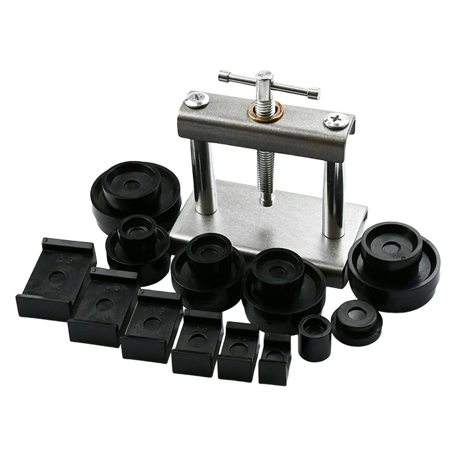 Watch Press Set 13Pcs Fitting Dies Watch press Repair tool Adjustment Tool Kit for Various Kinds of Watch