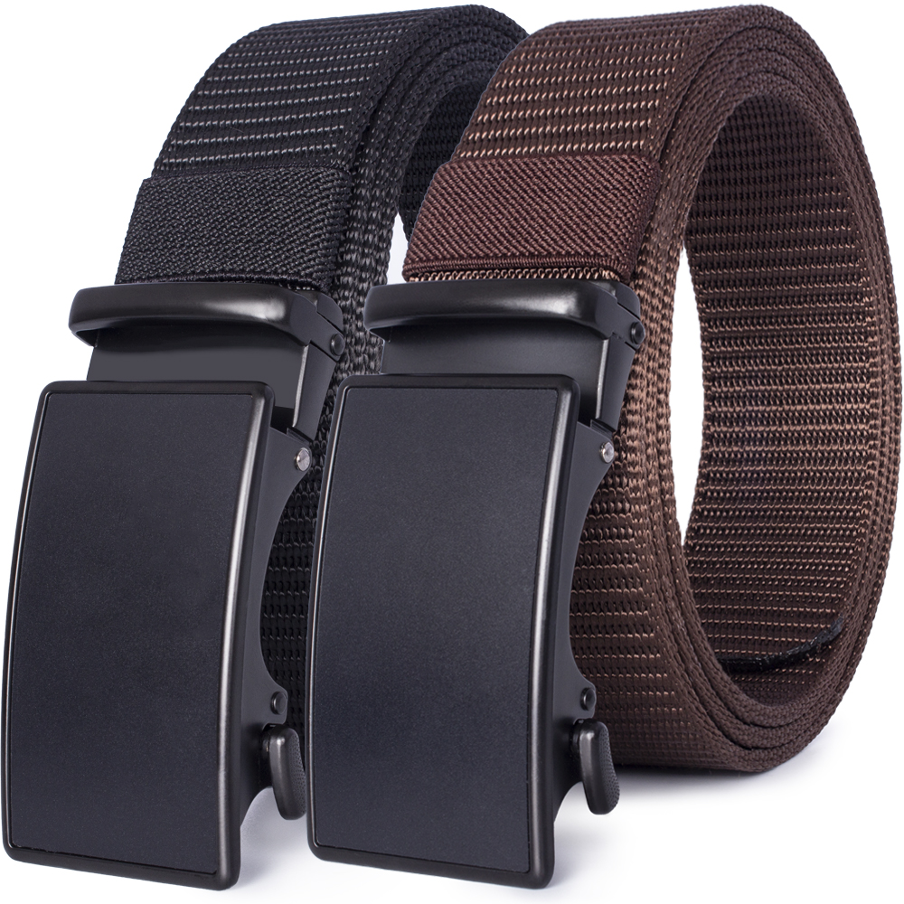 Männer Nylon Leinwand Gürtel Männliche Koreanische Version Alle-Spiel Casual Automatische Schnalle Golf Gürtel Berühmte Marke Gürtel Frauen gürtel für Männer – Detail 14