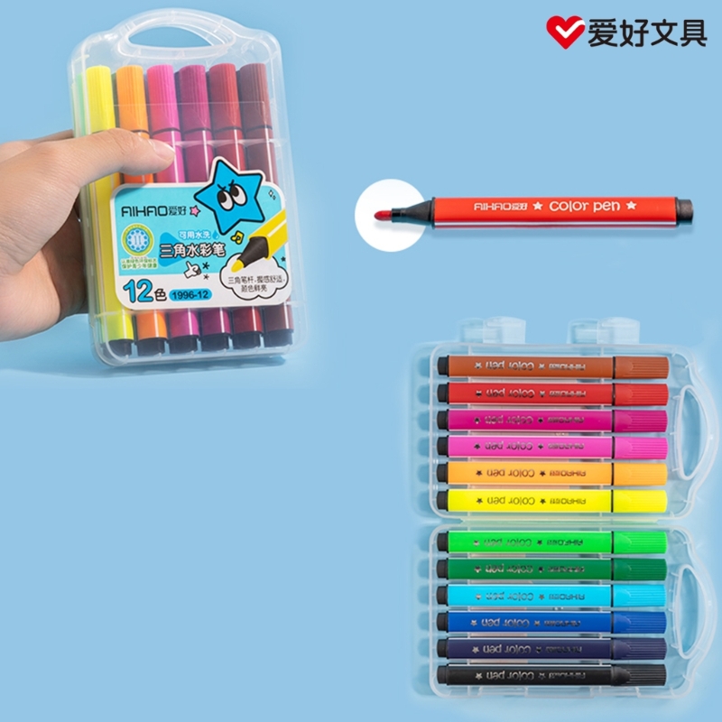 1 Set Art Marker Color Aquarela Escova