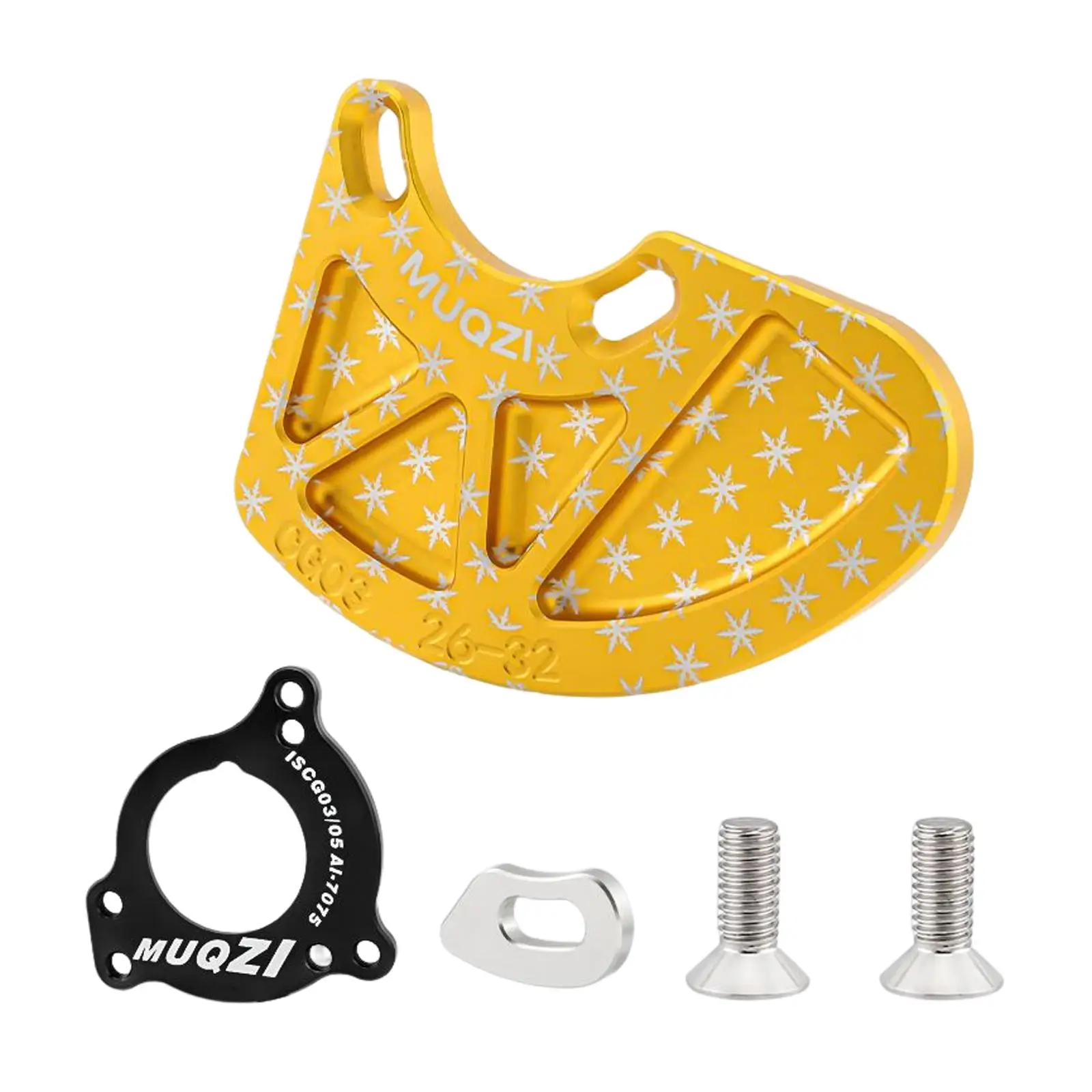 Mountain Bike Chainring Protector Plate Sprocket Protector Crank Sprocket Protection Fittings for Iscg05