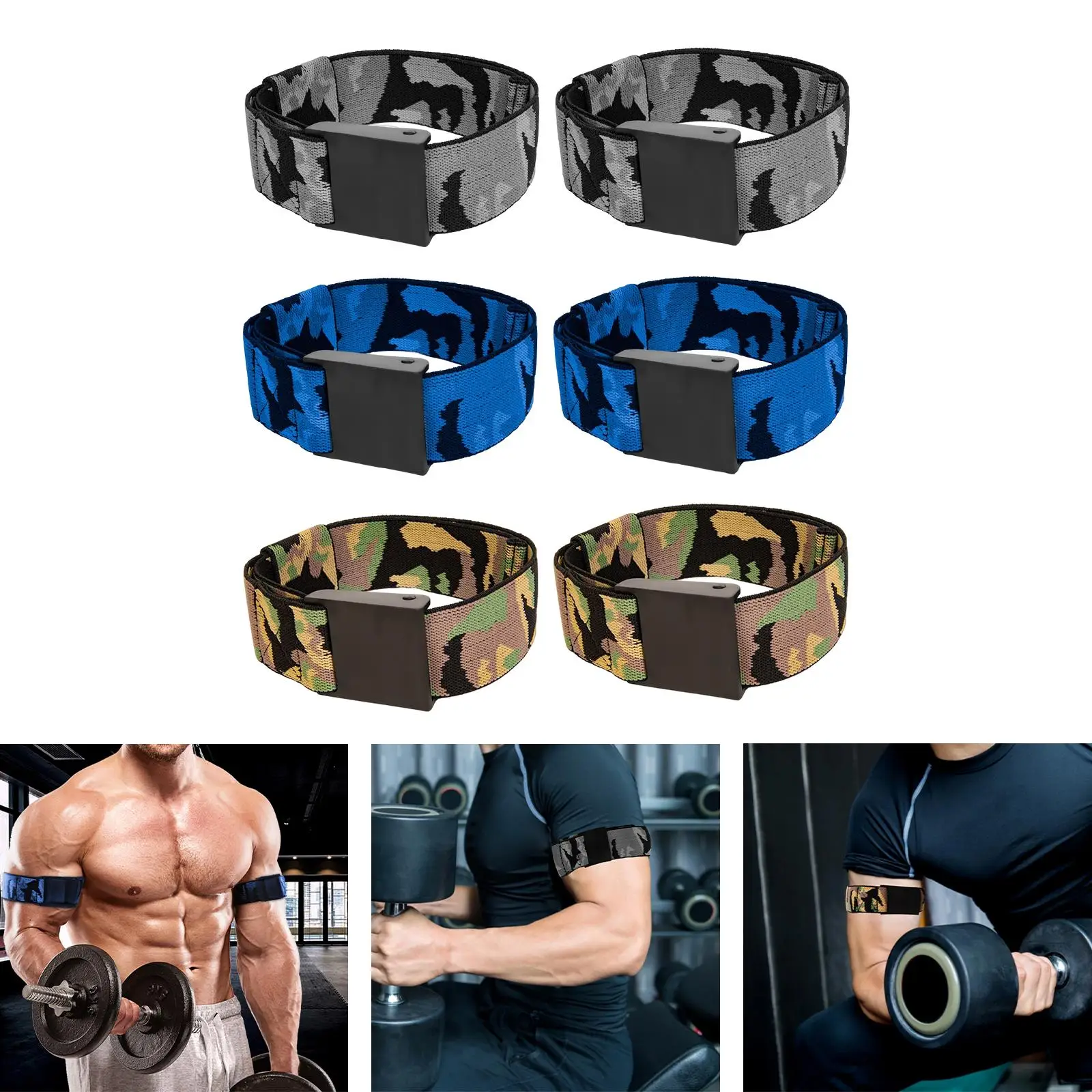 Occlusion Bands Arm Bands Strength Training Quick Release Elastic