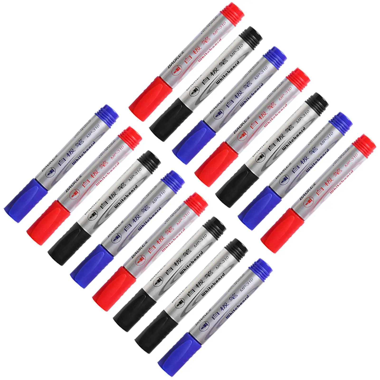  Black/Blue/Red Colors   Chalk Pack of 15 for Teachers Painting Office Stationery