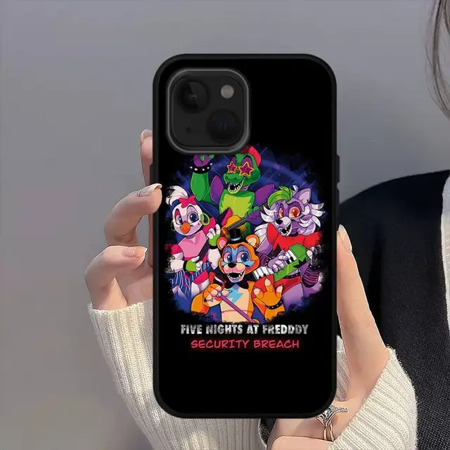 FIVE NIGHTS AT FREDDY'S FNAF ALL CHARACTER iPhone 15 Case Cover – casecentro