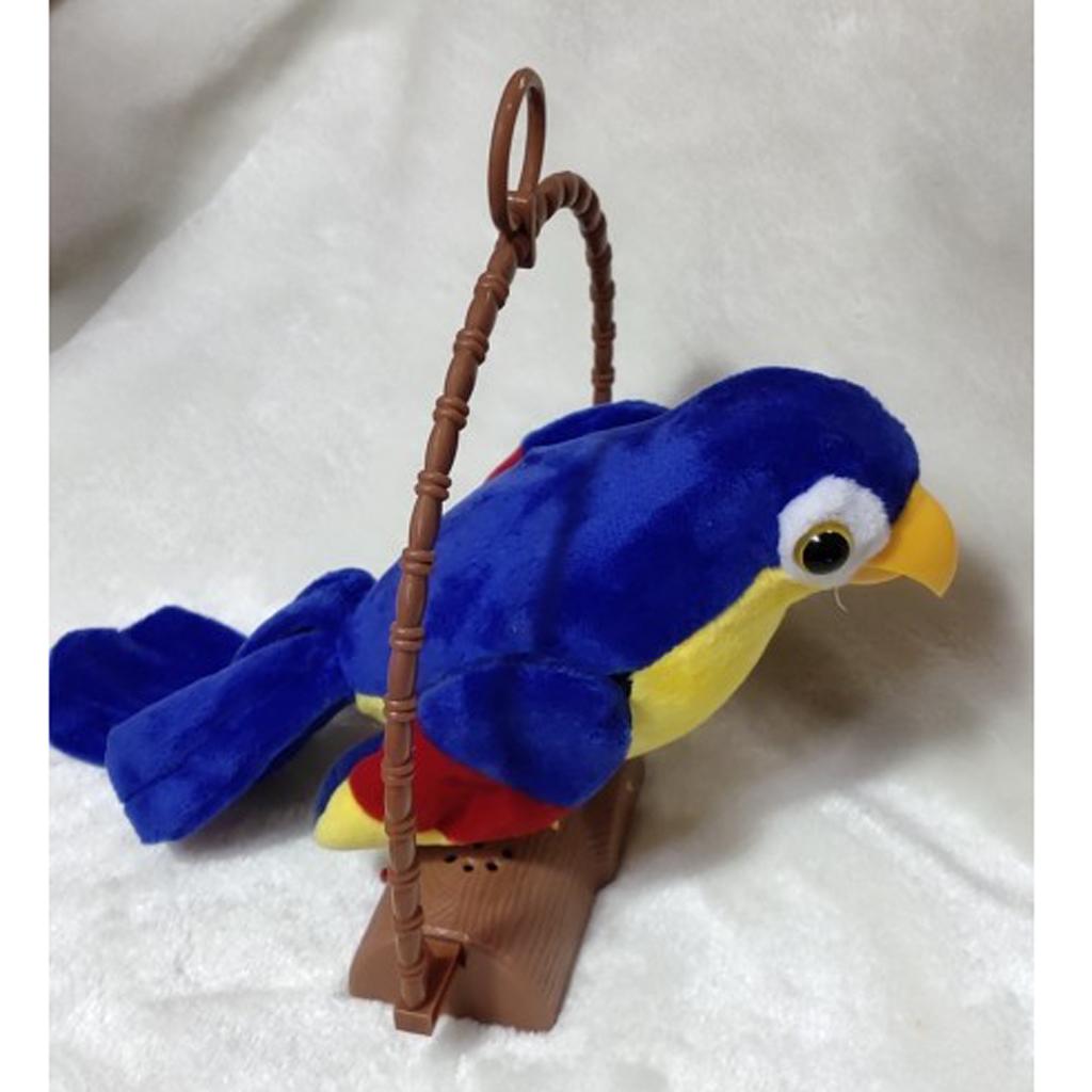 Electric Plush Talking Repeat Parrot Stuffed Early Education Toys Present