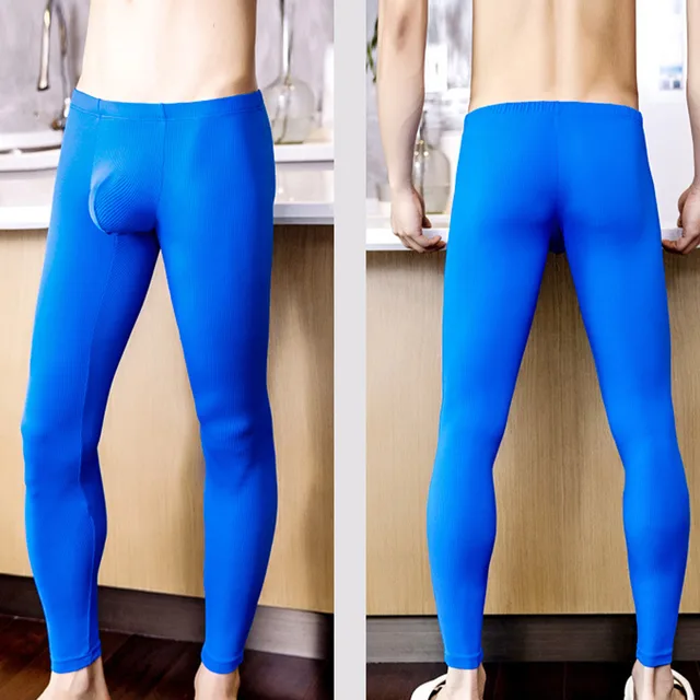 7 Colors Mens Athletic Yoga Pants Leggings Sportswear Man Stretchy Skinny  Gym Fitness Leggings Bulge Pouch Running Pants Bottoms - AliExpress