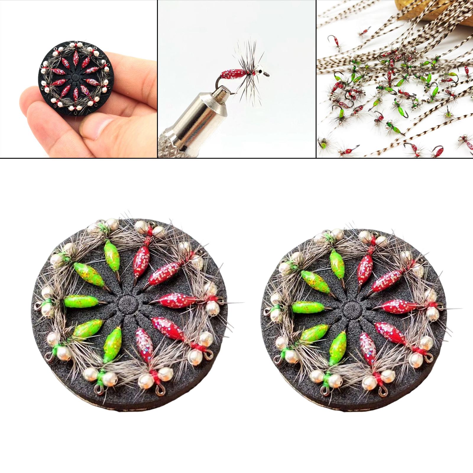 with Hooks Artificial Flies Fake Insect Lures 10 Pieces Bait Set Emulational Fly Fishing for Offshore Reservoir Pond beach,boat