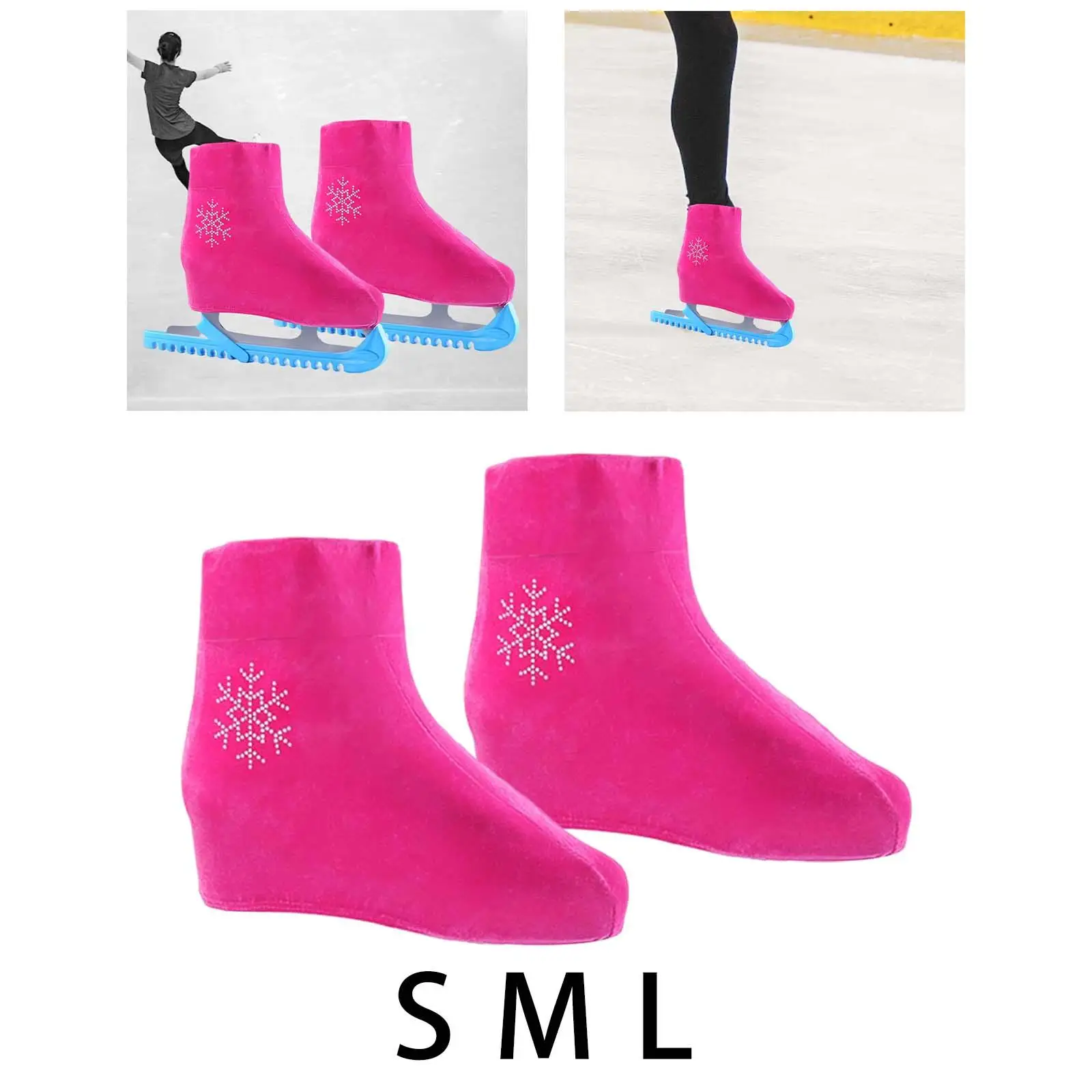 Skate Boot Covers Figure Skate Accessories Shoes Protector Ice Skating Equipment for Ice Skates