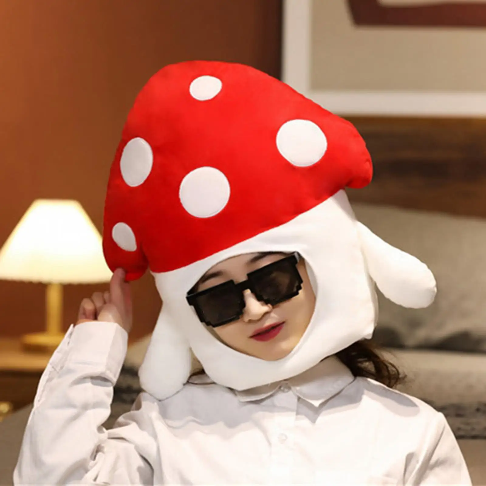 Lovely Costume Headgear Cosplay Headband Holiday Accessories Mushroom Hat