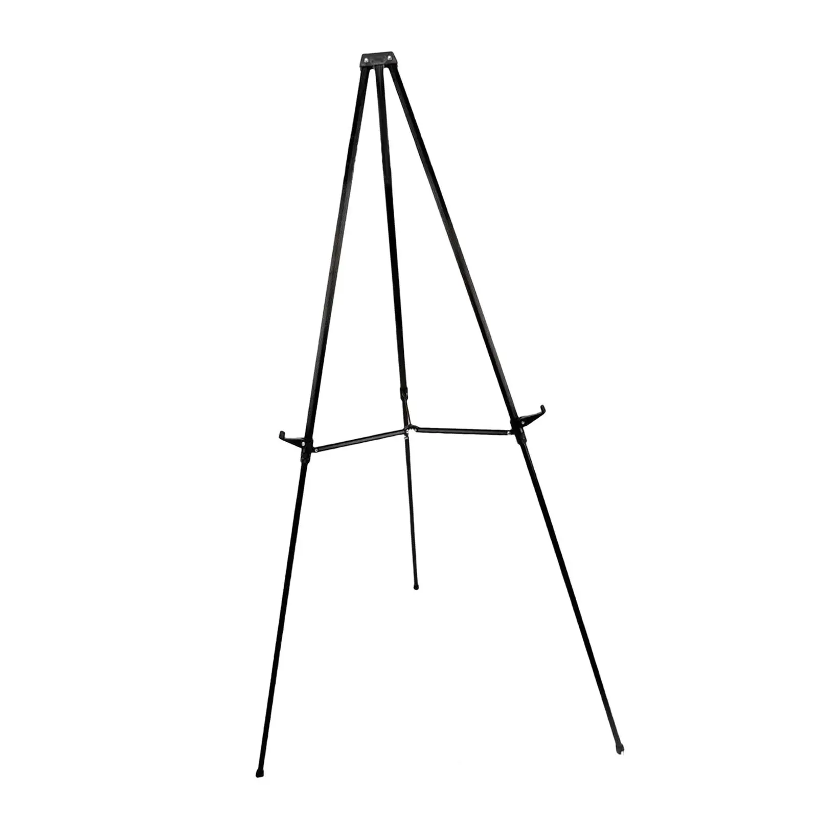 Artist Easel Metal Painting Easel Tripod Folding Tripod Display Easel Stand Holder for Floor Photo Cemetery Party Sign Wedding