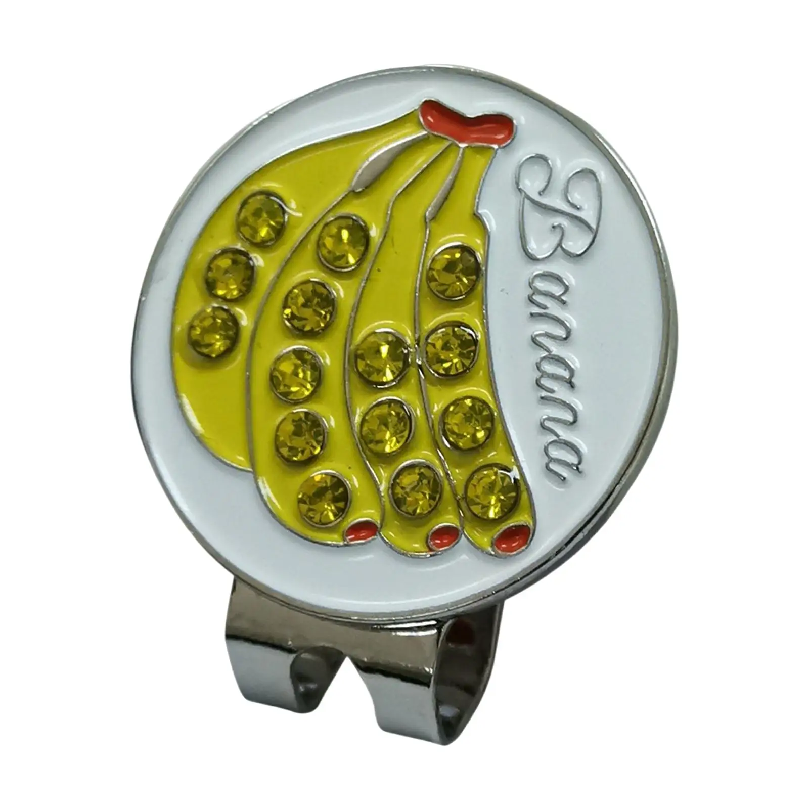Fashion Golf Ball Marker Detachable Lightweight Holder Durable with Hat Clip for Women Men Golf Accessories Golfer Gift