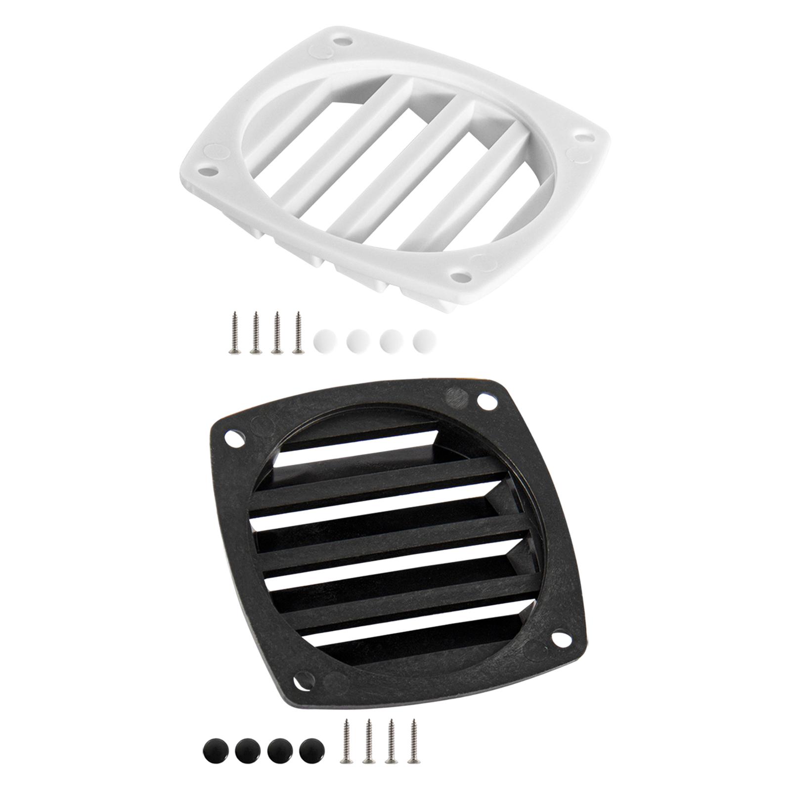 3 inch Boat Louvered Vent Replace Outlet Vent Air Vent Grill for Marine