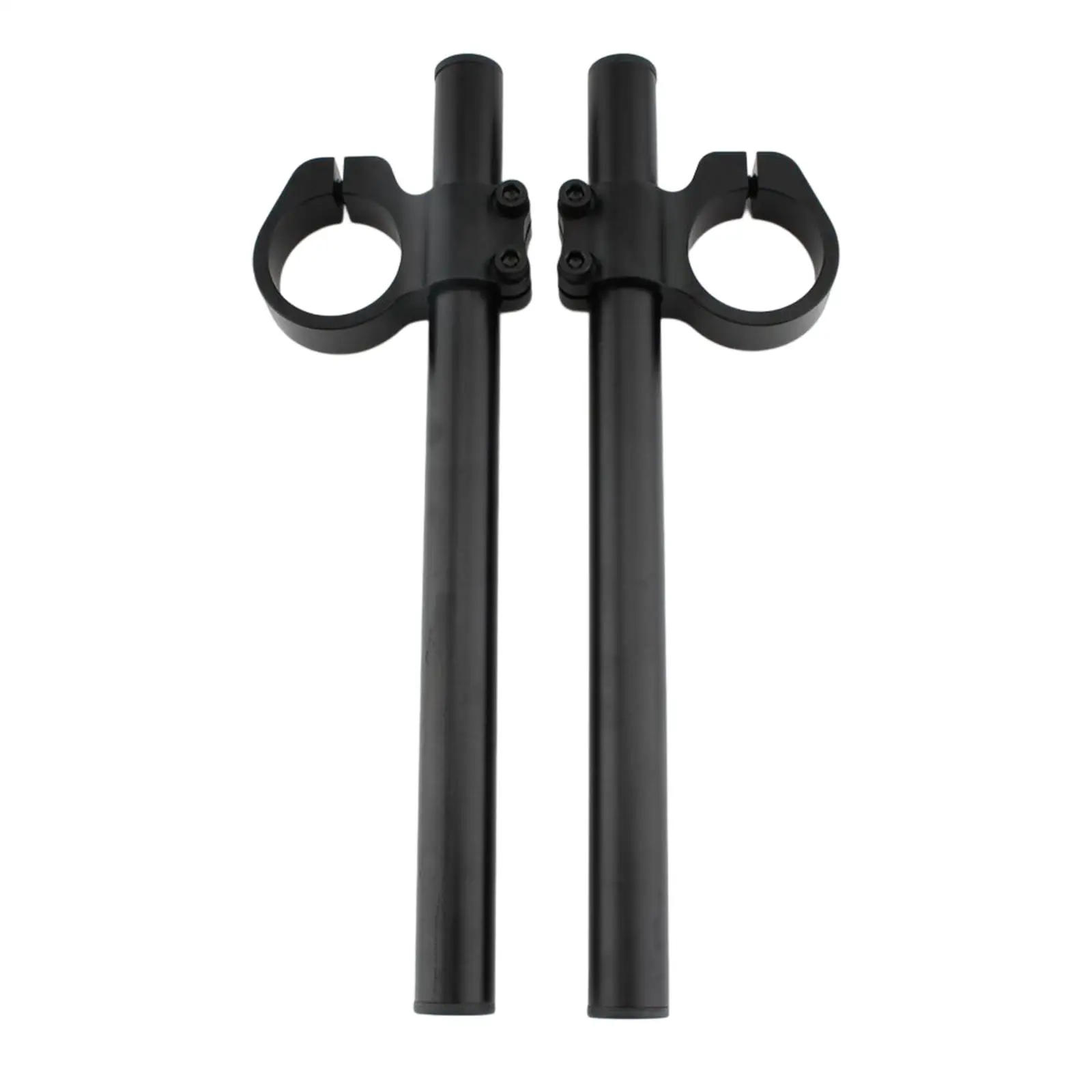 2x Motorcycle Fork Tube Clip On Handlebar Handle Bar for Honda GB350 Replacement