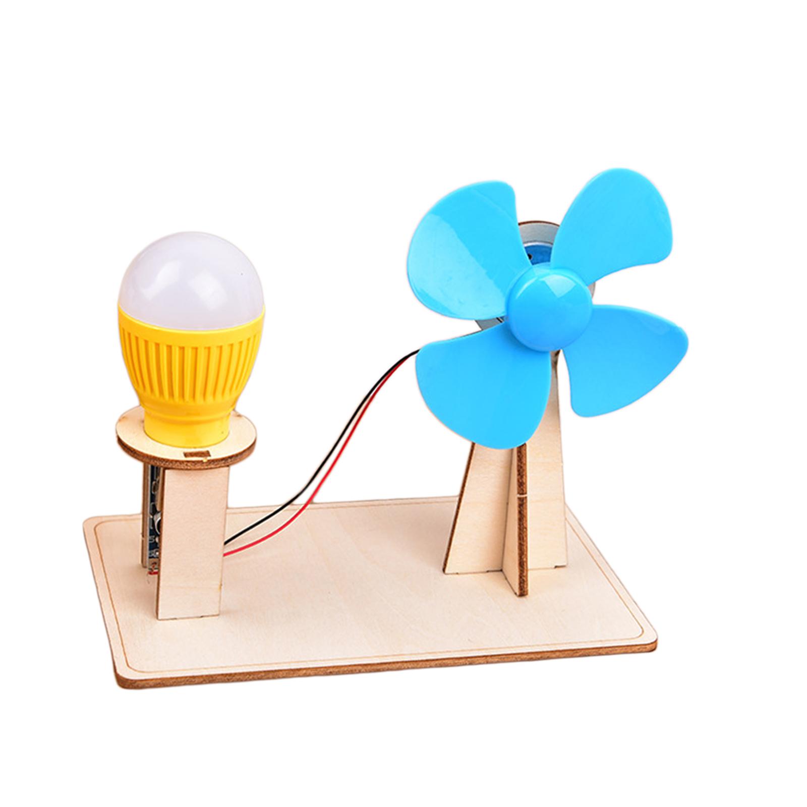 Assembly 3D Puzzles Wind Generator DIY Educational Science Experiment for Girls Boys Birthday Gifts Age 8 9 10 11 12 Years Old