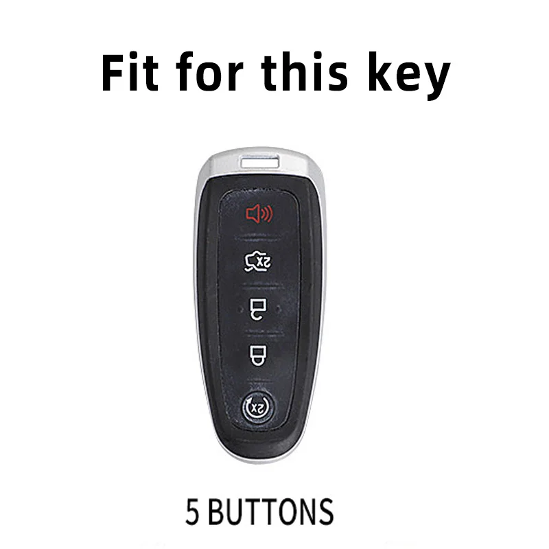 Funda de TPU para llave de coche con cinco botones
