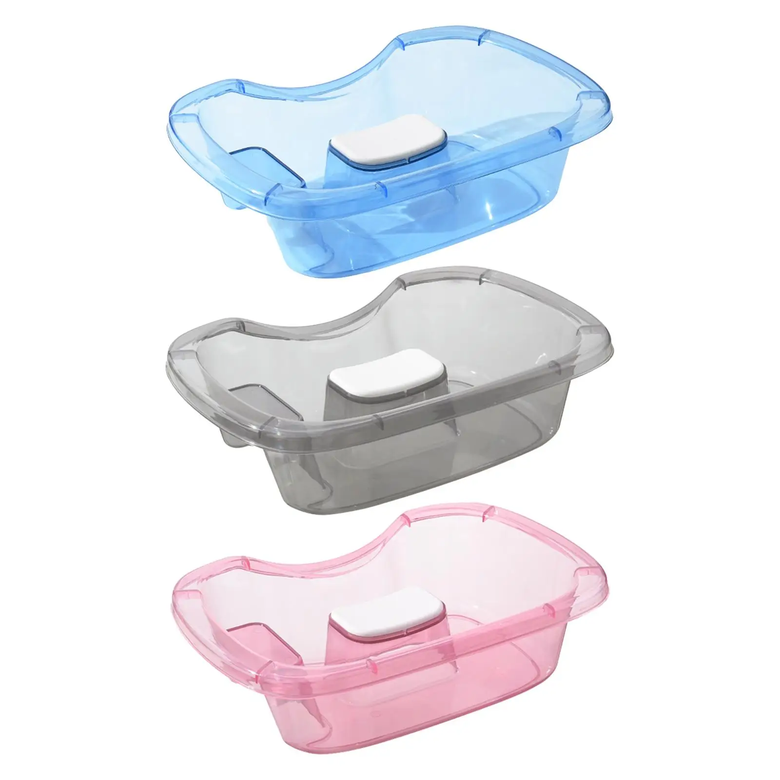 Shampoo Basin Lightweight Rinse Basin Portable Shampoo Bowl Mobile Shampoo Basin for Stylists Home Kids Disabled Bedridden