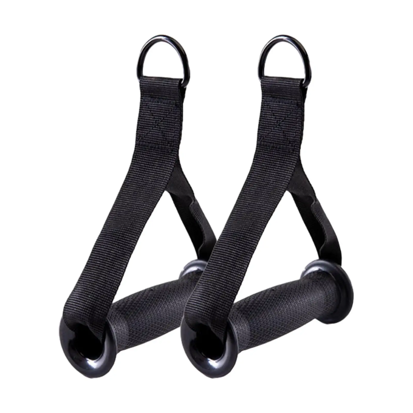 Cable Machine Handles Resistance Band Handles Grips for Fitness Equipment Working Out Pilates Weight Lifting Pulley System