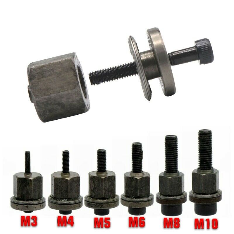 1pcs Hand Rivet Nut Gun Head Nuts Simple Installation Manual Riveter Rivnut Tool Accessory for Nuts M3 M4 M5 M6 M8 M10